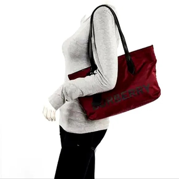 Burberry Logo Tote Bag - Picture 5 of 12